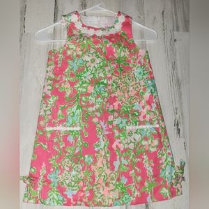 LILLY PULITZER pink shift dress Southern Charm